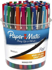 Paper Mate - Bullet Bullet Point Pen - Assorted Colors - Makers Industrial Supply