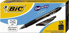 Bic - Conical Roller Ball Pen - Black - Makers Industrial Supply