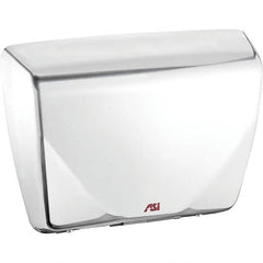 ASI-American Specialties, Inc. - 2200 Watt White Finish Electric Hand Dryer - 277 Volts, 7.9 Amps, 14-7/16" Wide x 10-13/16" High x 3-15/16" Deep - Makers Industrial Supply