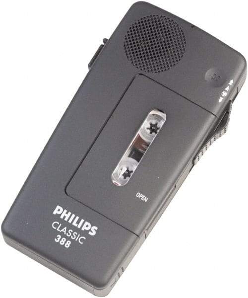 Philips - Gray Cassette - Use with Dictation Recorder - Makers Industrial Supply