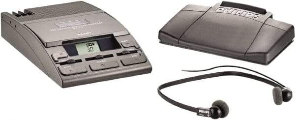 Philips - Gray Cassette - Use with Dictation Recorder - Makers Industrial Supply