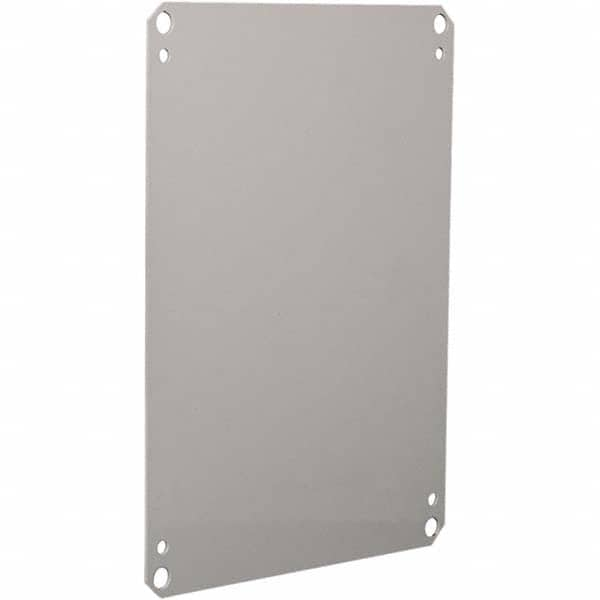 Wiegmann - Electrical Enclosure Panels Panel Type: Back Panel Material: Steel - Makers Industrial Supply