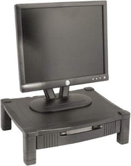 Kantek - Silver Monitor Stand - Use with Laptop, Monitor - Makers Industrial Supply