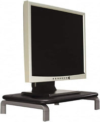 Kensington - Black & Gray Monitor Stand - Use with Laptop, Monitor - Makers Industrial Supply