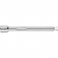 GearWrench - 3/8" Drive Wobble Socket Extension - 10" OAL, Chrome Finish - Makers Industrial Supply