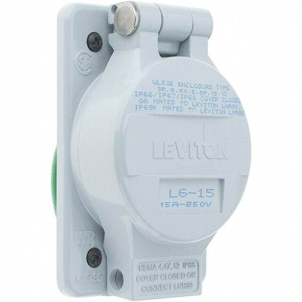 Leviton - Twist Lock Receptacles   Receptacle/Part Type: Receptacle    Gender: Female - Makers Industrial Supply