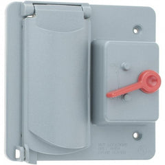 Leviton - Electrical Outlet Box PVC Device Cover - Makers Industrial Supply