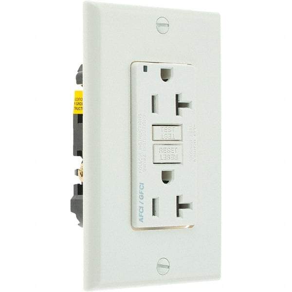 Leviton - GFCI Receptacles Grade: Commercial Color: Light Almond - Makers Industrial Supply