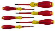 Insulated Torx® Screwdriver Set T8 - T25. 6 Pieces - Makers Industrial Supply