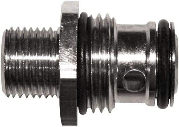 SANI-LAV - Faucet Replacement Threaded Insert with O-Ring - Stainless Steel, Use with All Valves - Makers Industrial Supply