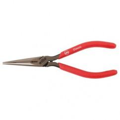 6.3" LONG NOSE PLIER W/SPRING - Makers Industrial Supply