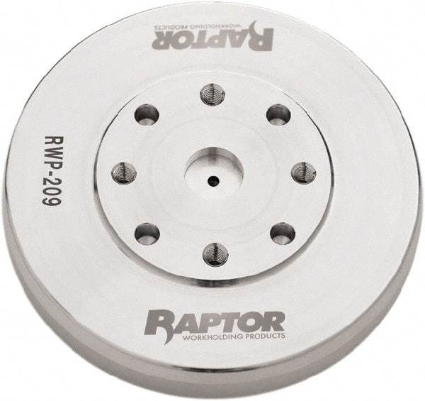 Raptor Workholding - 9.055" Jaw Width, 1-1/2" High Riser - For Use with 4 & 5 Axis Workholding Systems - Makers Industrial Supply