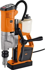 Fein - 1/2" Chuck, 10.25" Travel, Portable Magnetic Drill Press - 260-520 RPM, 12 Amps, 2.5 hp, 1100 Watts, 110-120 Volts, 13' Cord Length - Makers Industrial Supply