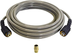 Simpson - 3,100 Max psi Fixed Pressure Washer Hose - 25' Long, Polyurethane, Female - Makers Industrial Supply