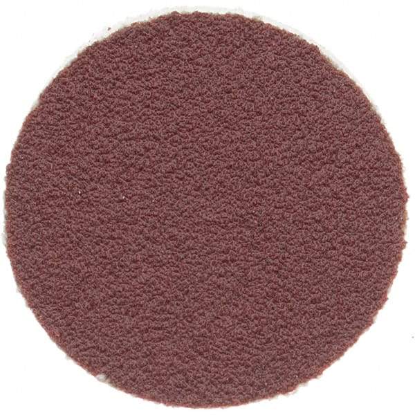 Camel Grinding Wheels - 3/4" Diam, 180 Grit Aluminum Oxide Adhesive PSA Disc - Very Fine Grade, Maroon, X Weighted Backing, Flexible - Makers Industrial Supply