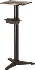 Enco - 29-1/2" Long, Grinding Pedestal Stand - Use with 6, 7, 8 & 10" Grinders & Buffers - Makers Industrial Supply