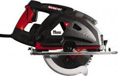 M.K. MORSE - 15 Amps, 9" Blade Diam, 2,300 RPM, Electric Circular Saw - 7' Cord Length, 1" Arbor Hole, Right Blade - Makers Industrial Supply