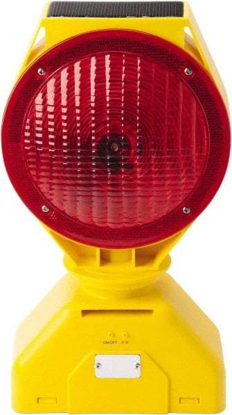 TAPCO - 7-1/2" Wide Barricade Light - Red - Makers Industrial Supply