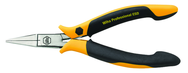 Short Flat Nose Pliers; Smooth Jaws ESD Safe Precision - Makers Industrial Supply
