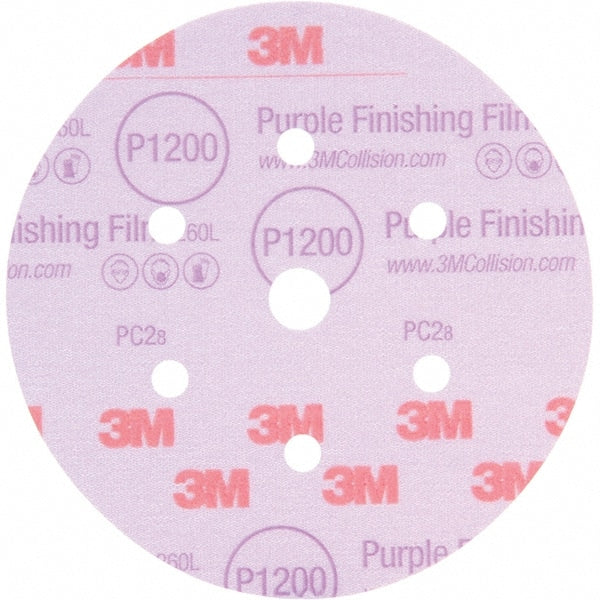 Hook & Loop Disc: 1200 Grit, Coated, Aluminum Oxide Coated