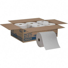 Georgia Pacific - Hard Roll of 1 Ply White Paper Towels - 7-7/8" Wide, 800' Roll Length - Makers Industrial Supply