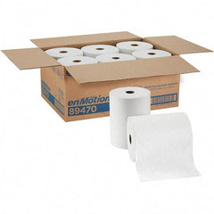 Georgia Pacific - Hard Roll of 1 Ply White Paper Towels - 10" Wide, 800' Roll Length - Makers Industrial Supply