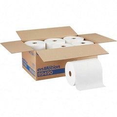 Georgia Pacific - Hard Roll of 1 Ply White Paper Towels - 10" Wide, 800' Roll Length - Makers Industrial Supply