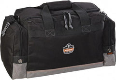 Ergodyne - 3,780 Cubic Inch, Polyester Empty Gear Bag - 12 Inch Wide x 12 Inch Deep x 25 Inch High, Black - Makers Industrial Supply