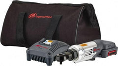 Ingersoll-Rand - 1/4" Drive 12 Volt Angled Cordless Impact Wrench & Ratchet - 260 RPM, 30 Ft/Lb Torque, 1 Lithium-Ion Battery Included - Makers Industrial Supply