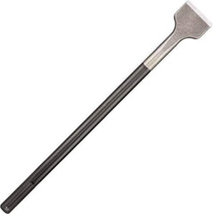 DeWALT - 2" Head Width, 16" OAL, 7/8" Shank Diam, Scaling Chisel - SDS Max Drive, SDS Max Shank, Steel - Makers Industrial Supply