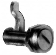 Dzus - 1/4 Turn Pawl Latch - 0.375 to 0.750 Grip, Zinc Plated Steel - Makers Industrial Supply