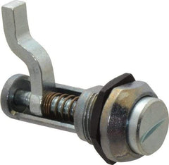 Dzus - 1/4 Turn Pawl Latch - 0.92 to 1.50 Grip, Zinc Plated Steel - Makers Industrial Supply