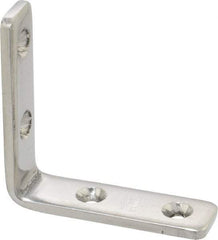 Sugatsune - 1-13/16" Long x 1/2" Wide, 18-8 Stainless Steel, Corner Brackets - Makers Industrial Supply