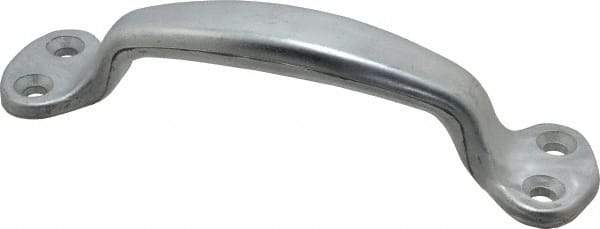 Made in USA - 8-5/16" Long x 1-3/64" Wide, Cast Steel Heavy Duty Door Pull - Unfinished - Makers Industrial Supply