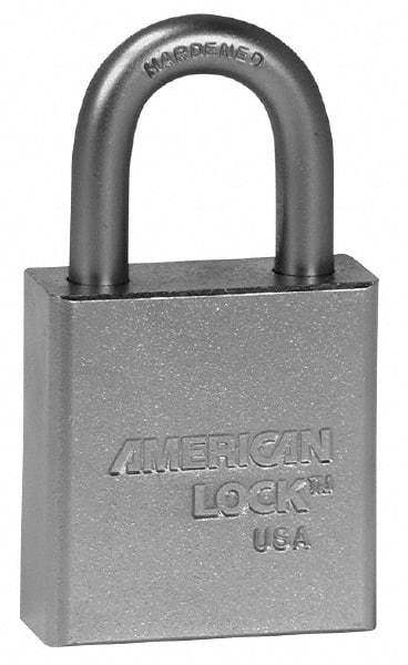 American Lock - 3" Shackle Clearance, Keyed Alike A5202 Padlock - 5/16" Shackle Diam, Steel - Makers Industrial Supply