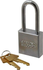 American Lock - 2" Shackle Clearance, Keyed Alike A5201 Padlock - 5/16" Shackle Diam, Steel - Makers Industrial Supply