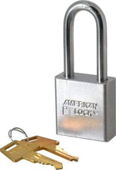 American Lock - 2" Shackle Clearance, Keyed Alike A5201 Padlock - 5/16" Shackle Diam, Steel - Makers Industrial Supply