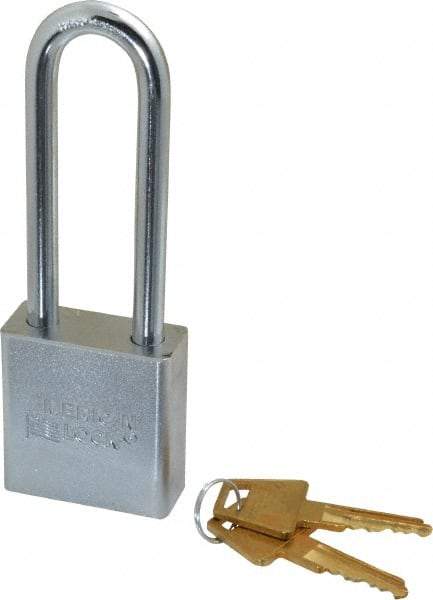 American Lock - 3" Shackle Clearance, Keyed Alike A5202 Padlock - 5/16" Shackle Diam, Steel - Makers Industrial Supply