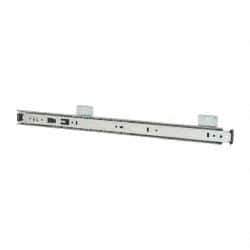 Knape & Vogt - 20" Slide Length, Chrome Variable-Height Keyboard Slide - Chrome Finish - Makers Industrial Supply