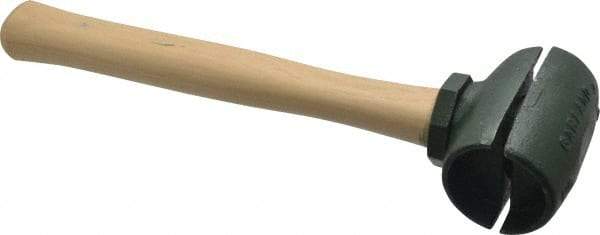 Garland - 2-1/2 Lb Head 1-3/4" Face Malleable Iron Split Head Hammer without Faces - Wood Handle - Makers Industrial Supply