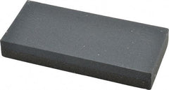 Norton - 4" Long x 1-3/4" Wide x 5/8" Thick, Silicon Carbide Sharpening Stone - Rectangle, Coarse, Fine Grade - Makers Industrial Supply