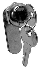 Made in USA - 15/16" Max Thickness, Standard Cam Lock - Polished Brass Finish - Makers Industrial Supply