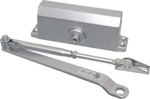 Value Collection - Manual Damper - Aluminum Finish, Non-Handed - Makers Industrial Supply