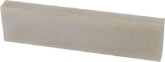 Made in USA - 4" Long x 1" Wide x 3/8" Thick, Novaculite Sharpening Stone - Rectangle - Makers Industrial Supply