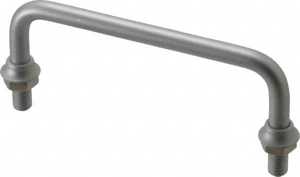 Electro Hardware - Round Handle - Plain, Aluminum, 4-1/4" Center to Center - Makers Industrial Supply