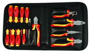 INSULATED PLIERS/SLIMLINE 14 PC SET - Makers Industrial Supply