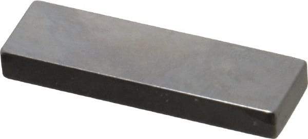 Mitutoyo - 0.141" Rectangular Steel Gage Block - Accuracy Grade 0, Includes Certificate of Inspection - Makers Industrial Supply