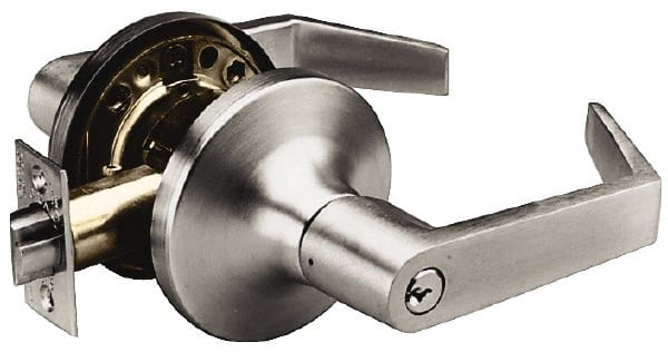 Yale - Passage Lever Lockset for 1-3/8 to 1-3/4" Thick Doors - Makers Industrial Supply