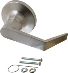 Yale - Grade 1 Dummy Lever Lockset - 2-3/4" Back Set, 6 Pin Para Keyway Cylinder, US26D/Satin Chrome Plated Finish - Makers Industrial Supply