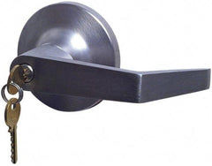 Yale - Fire Rated, Storeroom Lever Lock with 3-1/2" Rose - Chrome (26D) Finish, Grade 1 - Makers Industrial Supply